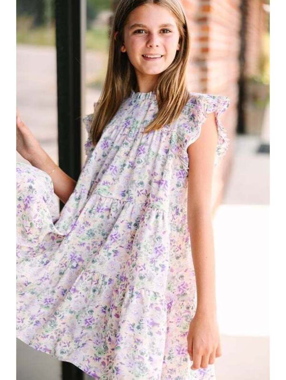 Shop the Mint Floral Babydoll Dress